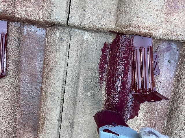 鳴沢村　屋根塗装工事